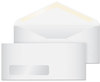 A Picture of product UNV-36322 Universal® Business Envelope Open-Side 1 Window, #10, Commercial Flap, Gummed Closure, 4.13 x 9.5, White, 250/Box