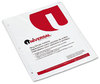 A Picture of product UNV-20815 Universal® Deluxe Write-On/Erasable Tab Index 5-Tab, 11 x 8.5, White, Tabs, 1 Set