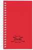 A Picture of product RED-31220 National® Wirebound Memo Books,  Narrow Rule, 3 x 5, White, 60 Sheets