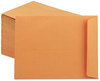 A Picture of product UNV-41105 Universal® Catalog Envelope 24 lb Bond Weight Paper, #10 1/2, Square Flap, Gummed Closure, 9 x 12, Brown Kraft, 250/Box