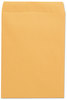 A Picture of product UNV-41105 Universal® Catalog Envelope 24 lb Bond Weight Paper, #10 1/2, Square Flap, Gummed Closure, 9 x 12, Brown Kraft, 250/Box