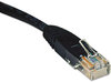 A Picture of product TRP-N002014BK Tripp Lite CAT5e Molded Patch Cable,  14 ft., Black