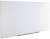 A Picture of product UNV-43627 Universal® Deluxe Melamine Dry Erase Board 96 x 48, White Surface, Silver Anodized Aluminum Frame