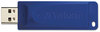 A Picture of product VER-97275 Verbatim® Classic USB 2.0 Flash Drive. 16 GB. Blue.