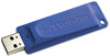 A Picture of product VER-97275 Verbatim® Classic USB 2.0 Flash Drive. 16 GB. Blue.