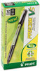 A Picture of product PIL-26300 Pilot® Precise® V5 BeGreen® Roller Ball Stick Pen,  Black Ink, .5mm, Dozen