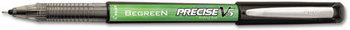 Pilot® Precise® V5 BeGreen® Roller Ball Stick Pen,  Black Ink, .5mm, Dozen