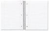 A Picture of product RED-33706 National® Single-Subject Wirebound Notebooks,  College/Margin Rule, 11 x 8 7/8, White, 100 Sheets