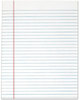 A Picture of product TOP-7523 TOPS™ The Legal Pad™ Glue Top Pads,  Legal/Wide, 8 1/2 x 11, White, 50 Sheets, Dozen