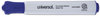 A Picture of product UNV-43683 Universal® Dry Erase Marker,  Bullet Tip, Blue, Dozen