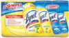 A Picture of product RAC-90641 LYSOL® Brand Disinfecting Wipes,  Lemon/Lime Blossom/Ocean Fresh, 80/Canister, 12/Ctn