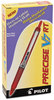 A Picture of product PIL-26069 Pilot® Precise® V7RT Retractable Roller Ball Pen,  Red Ink, .7mm