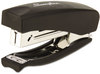 A Picture of product SWI-09901 Swingline® Soft Grip Half Strip Hand Stapler,  20-Sheet Capacity, Black