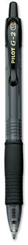 Pilot® G2 Premium Retractable Gel Ink Pen,  Refillable, Black Ink, Bold, Dozen
