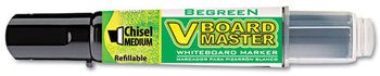 Pilot® BeGreen® V Board Master Dry Erase Marker,  Black Ink, Chisel