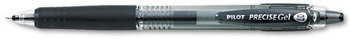 Pilot® Precise® Gel BeGreen® Retractable Roller Ball Pen,  Black Ink, .7mm, Dozen