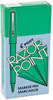 A Picture of product PIL-11010 Pilot® Razor Point® Fine Line Marker Pen,  Green Ink, .3mm, Dozen