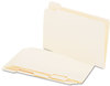 A Picture of product UNV-15115 Universal® Top Tab File Folders 1/5-Cut Tabs: Assorted, Legal Size, 0.75" Expansion, Manila, 100/Box