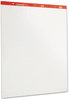 A Picture of product UNV-35600 Universal™ Easel Pads/Flip Charts Unruled, 27 x 34, White, 50 Sheets, 2/Carton