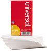 A Picture of product UNV-46220 Universal® Loose White Memo Sheets,  4 x6, White, 200 Sheets/Pack