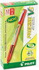 A Picture of product PIL-26302 Pilot® Precise® V5 BeGreen® Roller Ball Stick Pen,  Red Ink, .5mm, Dozen