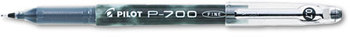 Pilot® P-500/P-700 Gel Ink Stick Pen,  Black Ink, .7mm, Dozen