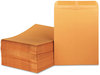 A Picture of product UNV-45165 Universal® Kraft Catalog Envelope 28 lb Bond Weight  #14 1/2, Square Flap, Gummed Closure. 11.5 X 14.5 in. Light Brown. 250/box.