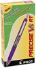 A Picture of product PIL-26066 Pilot® Precise® V5RT Retractable Roller Ball Pen,  Purple Ink, .5mm