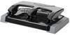 A Picture of product SWI-74136 Swingline® SmartTouch™ Three-Hole Punch,  9/32" Holes, Black/Gray