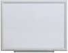 A Picture of product UNV-44618 Universal® Deluxe Melamine Dry Erase Board 24 x 18, White Surface, Silver Aluminum Frame