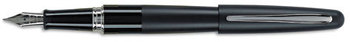 Pilot® MR Metropolitan Collection Fountain Pen,  Black Ink, Black Barrel, Medium Point