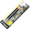 A Picture of product PIL-77232 Pilot® Refill for Pilot® Gel Pens,  G2 Ltd, G2 Pro, Precise Gel BeGreen,, Extra Fine, Blk, 2/Pk