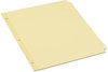 A Picture of product UNV-20846 Universal® Self-Tab Index Dividers 8-Tab, 11 x 8.5, Buff, 24 Sets