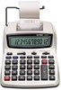 A Picture of product VCT-12082 Victor® 1208-2 Two-Color Compact Printing Calculator,  Black/Red Print, 2.3 Lines/Sec