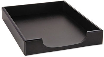 Rolodex™ Wood Tones™ Desk Tray,  Wood, Black