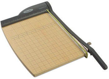 Swingline® ClassicCut® Pro 15-Sheet Paper Trimmer,  15 Sheets, Metal/Wood Composite Base, 12" x 15"