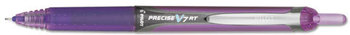 Pilot® Precise® V7RT Retractable Roller Ball Pen,  Purple Ink, .7mm
