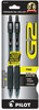 A Picture of product PIL-31031 Pilot® G2 Premium Retractable Gel Ink Pen,  Refillable, Black Ink, .7mm, 2/Pack