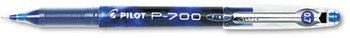 Pilot® P-500/P-700 Gel Ink Stick Pen,  Blue Ink, .7mm, Dozen