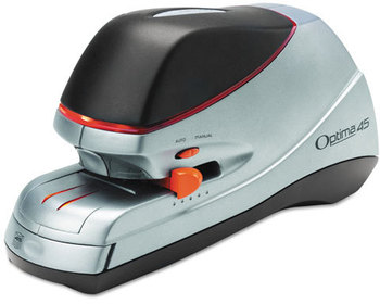 Swingline® Optima® 45 & 70 Electric Staplers,  45-Sheet Capacity, Silver