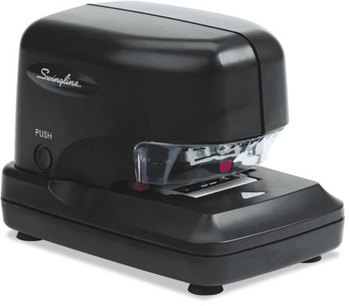 Swingline® High-Volume Electric Stapler,  30-Sheet Capacity, Black