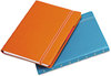 A Picture of product RED-B115012U Filofax® Notebook,  College Rule, Aqua Cover, 8 1/4 x 5 13/16, 112 Sheets/Pad