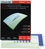A Picture of product SWI-3200715 Swingline™ GBC® EZUse™ Premium Laminating Pouches,  3 mil, 11 1/2 x 9, 100/Box