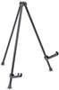 A Picture of product UNV-43028 Universal® Portable Tabletop Easel 14" High, Steel, Black