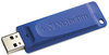 A Picture of product VER-97087 Verbatim® Classic USB 2.0 Flash Drive,  4GB, Blue