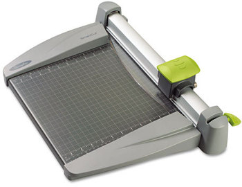 Swingline® SmartCut® Commercial Heavy-Duty 30-Sheet Rotary Trimmer,  30 Sheets, Metal Base, 12" x 22"