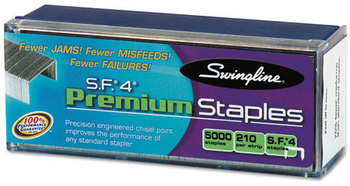 Swingline® S.F.® 4® Premium Staples,  5000/Box