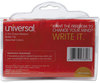 A Picture of product UNV-43650 Universal™ Dry Erase Marker Broad Chisel Tip, Assorted Colors, 4/Set