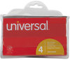 A Picture of product UNV-43650 Universal™ Dry Erase Marker Broad Chisel Tip, Assorted Colors, 4/Set