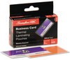 A Picture of product SWI-51005 Swingline™ GBC® UltraClear™ Laminating Pouches,  5 mil, 2 3/16 x 3 11/16, Business Card Size, 100